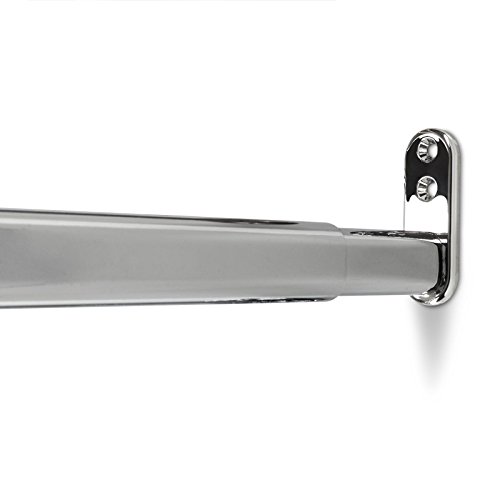 Secotec Schrank-Rohr ausziehbar 40-60 cm, hochwertiger Stahl verchromt, Teleskop-Auszug 2 Stück Secotec Schrank-Rohr ausziehbar 40-60 cm, hochwertiger Stahl verchromt, Teleskop-Auszug 2 Stück von Secotec