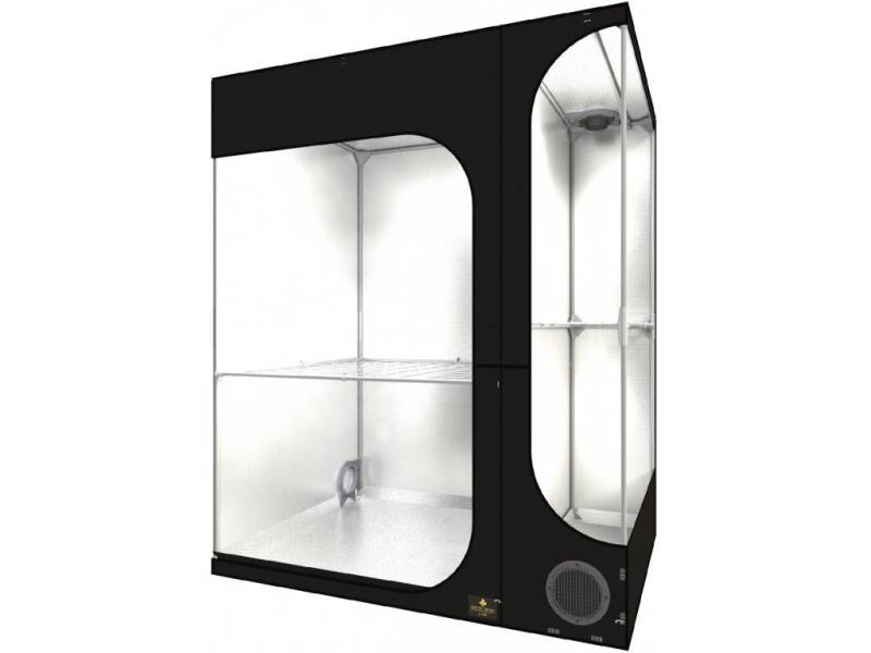 Secret Jardin Gewächshaus Secret Jardin Lodge L160 4.0 Growbox Mehrkammer-System, BxTxH: 160 x 120 x 198 cm, BxLxH: 160 x 120 x 198 cm, 1-St., Reflektierendes Mylar M210D für hohe Lichtausbeute, 160x120x198 cm Secret Jardin Gewächshaus Secret Jardin Lodge L160 4.0 Growbox Mehrkammer-System, BxTxH: 160 x 120 x 198 cm, BxLxH: 160 x 120 x 198 cm, 1-St., Reflektierendes Mylar M210D für hohe Lichtausbeute, 160x120x198 cm von Secret Jardin