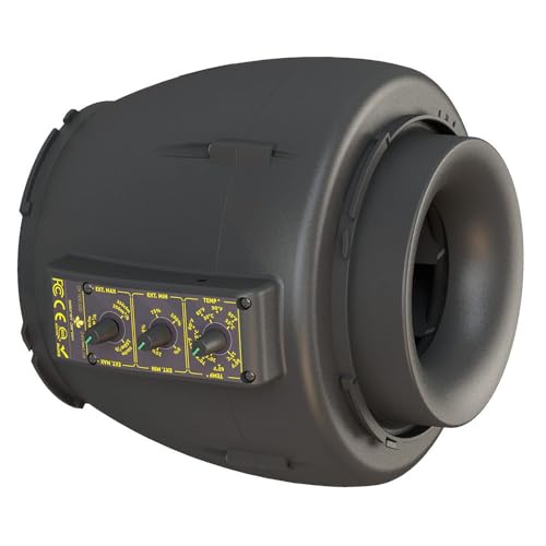 Secret Jardin regulated Extractor T° 150/250/350m3/h DF16 compatible clip Secret Jardin regulated Extractor T° 150/250/350m3/h DF16 compatible clip von Secret Jardin