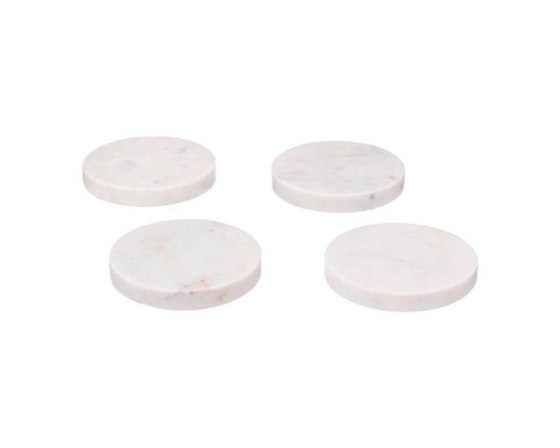 Secret de Gourmet Glasuntersetzer MARBLE, Zubehör für Tischdekoration, 4er-Set von Secret de Gourmet
