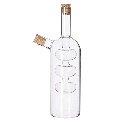 Secret de gourmet Öl- und Essigflasche, 2 in 1, Design 21 cm von SECRET DE GOURMET