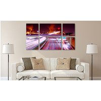 Leinwand-Metal Wall Art "City Lights" von SecretParadiseShop