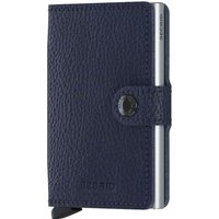 Secrid Miniwallet  Vegetable Tanned Navy-Silver von Secrid