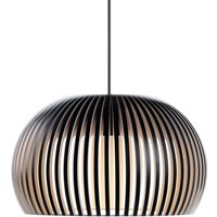 Secto Design Atto 5000 LED Pendelleuchte schwarz laminiert, Kabel: schwarz von Secto Design