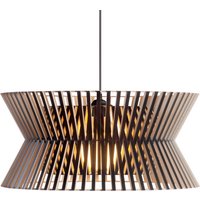 Secto Design Kontro 6000 Pendelleuchte schwarz laminiert, Kabel: schwarz von Secto Design