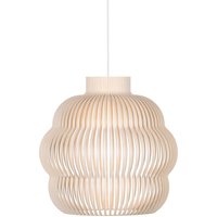 Secto Design Kumulo 5200 Pendelleuchte Birke natur, Kabel: weiß von Secto Design