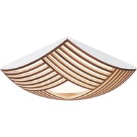 Secto Design Kuulto Small 9101 Wand- / Deckenleuchte Walnussfunier von Secto Design
