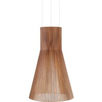 Secto Design Magnum 4202 Pendelleuchte Walnussfurnier, Kabel: weiß von Secto Design