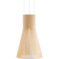 Secto Design Magnum 4202 Pendelleuchte Birke natur, Kabel: weiß von Secto Design