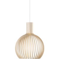 Secto Design Octo Small 4241 Pendelleuchte Birke natur, Kabel: weiß von Secto Design