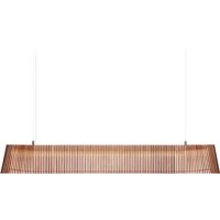 Secto Design Owalo 7000 Pendelleuchte Walnussfurnier, Kabel: weiß von Secto Design