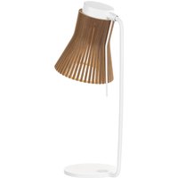 Secto Design Petite 4620 Tischleuchte weiß, Schirm: Walnussfurnier von Secto Design