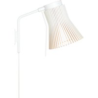 Secto Design Petite 4630 Wandleuchte weiß, Schirm: weiß laminiert von Secto Design