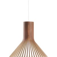 Secto Design Puncto 4203 Pendelleuchte Walnussfurnier, Kabel: weiß von Secto Design
