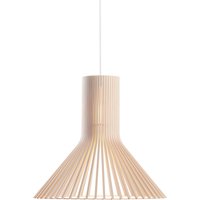 Secto Design Puncto 4203 Pendelleuchte Birke natur, Kabel: weiß von Secto Design