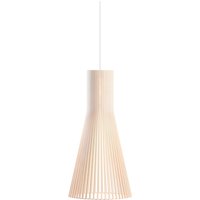 Secto Design Secto 4200 Pendelleuchte Birke natur, Kabel: weiß von Secto Design