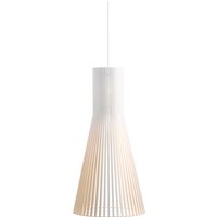 Secto Design Secto 4200 Pendelleuchte weiß laminiert, Kabel: weiß von Secto Design