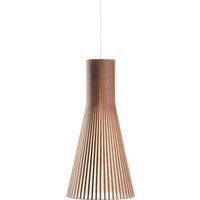 Secto Design Secto 4200 Pendelleuchte Walnussfurnier, Kabel: weiß von Secto Design