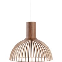 Secto Design Victo Small 4251 Pendelleuchte Walnussfurnier, Kabel: weiß von Secto Design