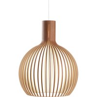 Secto - Octo Small 4241 Pendelleuchte, Ø 45 x H 55 cm, Walnuss von Secto Design