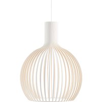 Secto - Octo Small 4241 Pendelleuchte, Ø 45 x H 55 cm, weiß von Secto Design