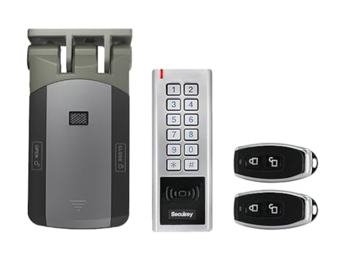 Secukey D3 Zutrittskontrolle RFID Pin, Wireless, IP66, IK10 A Batterie und Standalone, Silber von Secukey