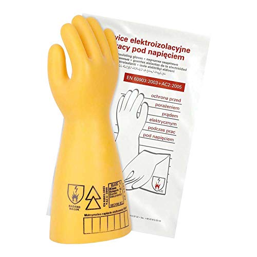 Secura RELSEC-20_10 Elektroisolierende Handschuhe, Gelb, 10 Größe von Secura