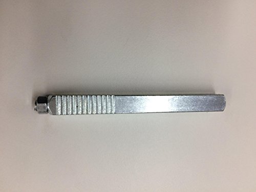 Eisen Rahmen mit Expansion verzinkter weiß 8 x 65 mm für Montage von Griffe oder Knäufe auf panzertüren oder auf Schlösser Q8, securemme Länge MM65 von Securemme
