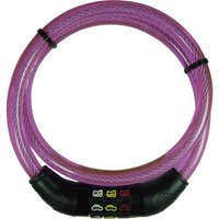 Security Plus CSL80Pink Kabelschloss Pink Zahlenschloss mit Symbolen von Security Plus