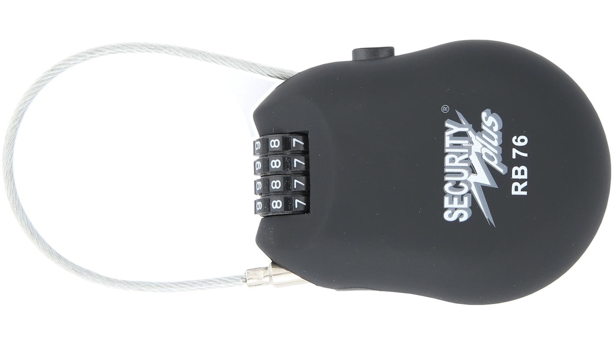 Security Plus Zahlen-Kabelschloss RB 76-2 Security Plus Zahlen-Kabelschloss RB 76-2 von Security Plus