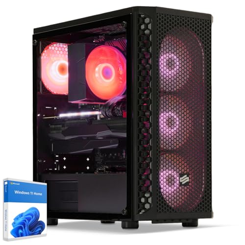 Sedatech Advanced Gaming PC Tower ATX • AMD Ryzen 5 5500 • RTX4060 • 16GB RAM • 1TB SSD M.2 • Windows 11 von Sedatech