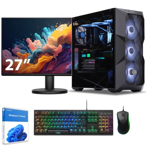 Sedatech Paket Gaming PC ATX Premium • AMD Ryzen 7 9700X • RTX4060 • 32GB DDR5 • 2TB SSD M.2 • Windows 11 • Monitor 27'' von Sedatech