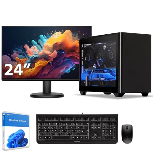 Sedatech Paket Mini-PC Evolution Wasserkühlung • Intel i9-12900K • 16 GB DDR5 • 1TB SSD M.2 • Windows 11 • Monitor 24" von Sedatech