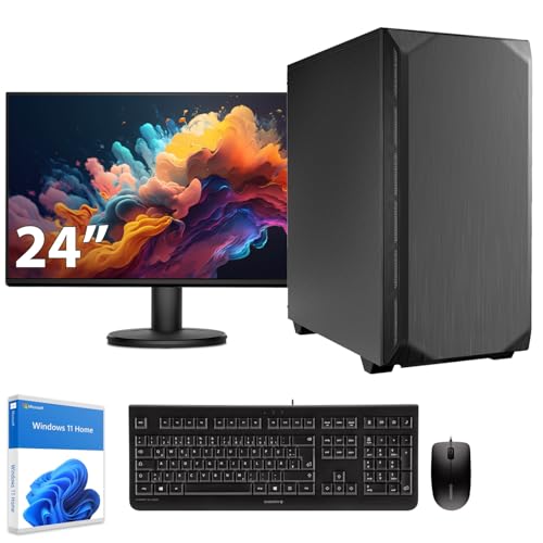 Sedatech Paket Office PC Silent • i5-12400 • 32GB DDR5 • 1TB SSD M.2 • Windows 11 • Monitor 24'' von Sedatech