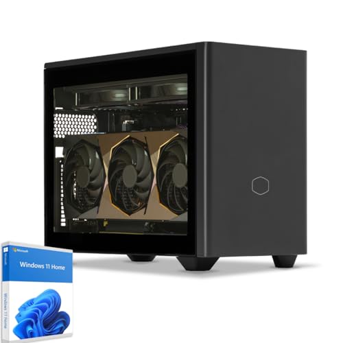 Sedatech Pro Gaming Mini-PC Wasserkühlung • AMD Ryzen 7 7700X • RTX4070Ti • 32 GB DDR5 • 2TB SSD M.2 • Windows 11 von Sedatech