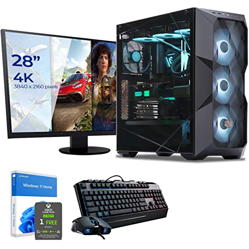 Sedatech Paket Pro Gaming PC • AMD Ryzen 9 7900X • RX 7900 XT • 32 GB DDR5 • 1TB SSD M.2 • 3TB HDD • Win 11 • Monitor 28" von Sedatech