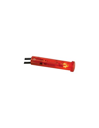 SEDER - CRAF012R Signalleuchte, 7 mm, 12 VDC, Rot 124024 von Seder