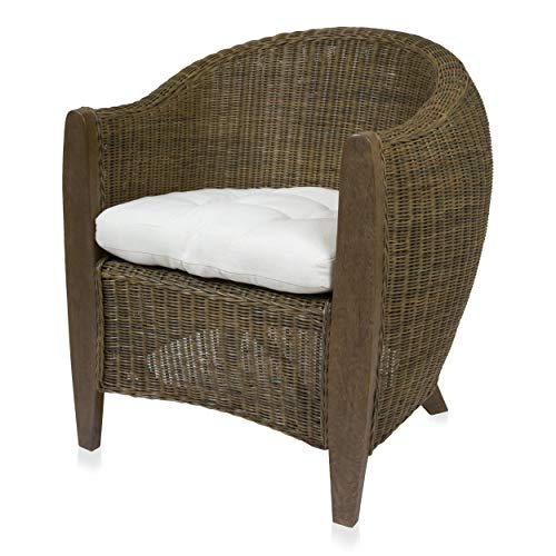 Sedex Bari Rattansessel inkl. Sitzkissen/Loungesessel/Cocktailsessel/Rattan - palmskin von Sedex