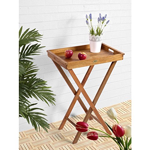 Sedex Delhi Klapptisch mit abnehmbaren Tablett Gartentisch Tisch Gartenmöbel balkontisch von Sedex