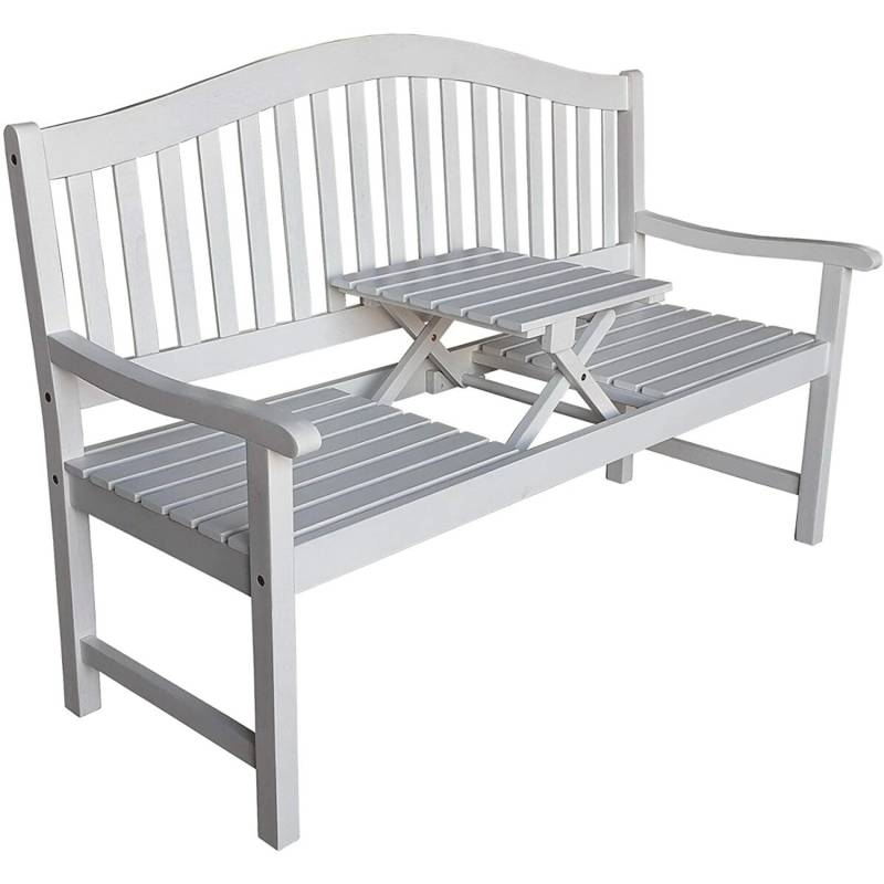 Sedex Gartenbank Utah 3er Sitz Weiß von Sedex