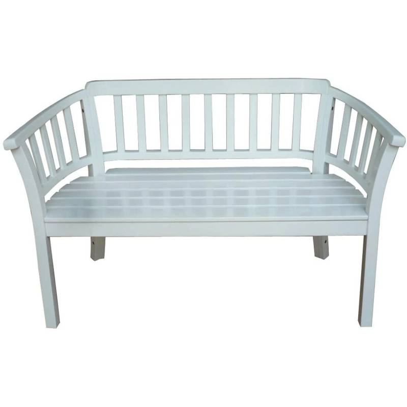 Sedex Gartenbank Veronica 2er Sitz Weiß Gewischt von Sedex