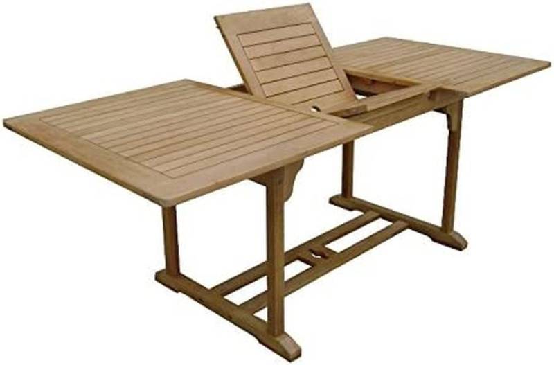 Sedex Gartentisch Dundee Tisch Massiv 150-200x90cm Ausziehtisch Gartentisch Balkontisch, Ausziehbar von Sedex