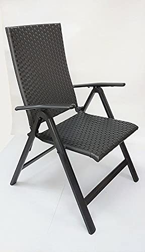 Sedexx Palma Graphit 2er Set HL-Klappsessel - Alu-Hularo® von Sedexx