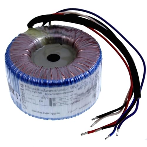 Sedlbauer Ringkerntrafo Transformator 100VA 2x15V für Audio, Industrie, Halogen und Schienensysteme - 230V Eingangsspannung - 30V Sekundärspannung - M Sedlbauer Ringkerntrafo Transformator 100VA 2x15V für Audio, Industrie, Halogen und Schienensysteme - 230V Eingangsspannung - 30V Sekundärspannung - M von Sedlbauer