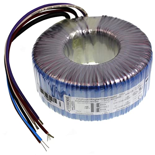 Sedlbauer Ringkerntrafo Transformator 300VA 2x12V für Audio, Industrie, Halogen und Schienensysteme - 230V Eingangsspannung - 24V Sekundärspannung - M Sedlbauer Ringkerntrafo Transformator 300VA 2x12V für Audio, Industrie, Halogen und Schienensysteme - 230V Eingangsspannung - 24V Sekundärspannung - M von Sedlbauer