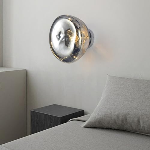 Sedtonmu Lavalampe Modern Acryl Wandlampe Frei Kombinierbar Led Wandleuchte Für Schlafzimmer Nachttisch Esszimmer Wohnzimmer Flur Treppe,C,18CM von Sedtonmu