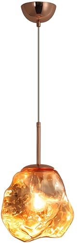 Sedtonmu Lavalampe Modern Hänge Lampe Glas Frei Kombinierbar Für Restaurant Bar Gang Schlafzimmer Café,D von Sedtonmu