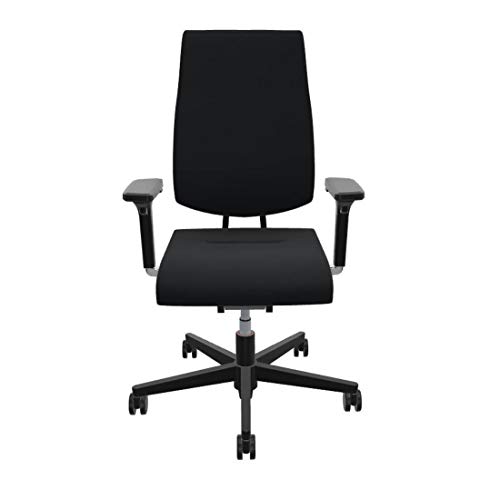 Sedus Black Dot 24 BD-124 ergonomischer Bürostuhl für den 24h Einsatz, Belastbarkeit bis 150kg, sehr strapazierfähig (Schwarz) von Sedus