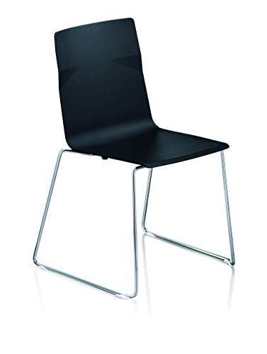Sedus meet chair Designstuhl, Kunststoff, Schwarz, 53 x 54 x 84 cm von Sedus
