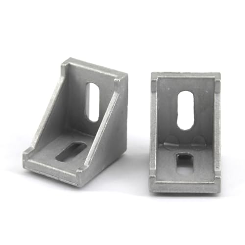 (20 Stück) 3030 Serie Eckwinkel Aluminium Profil Steckverbinder Set Aluminiumlegierung T Schlitz L Halterung Aluminium Extrusion Zubehör von SeeRaphee